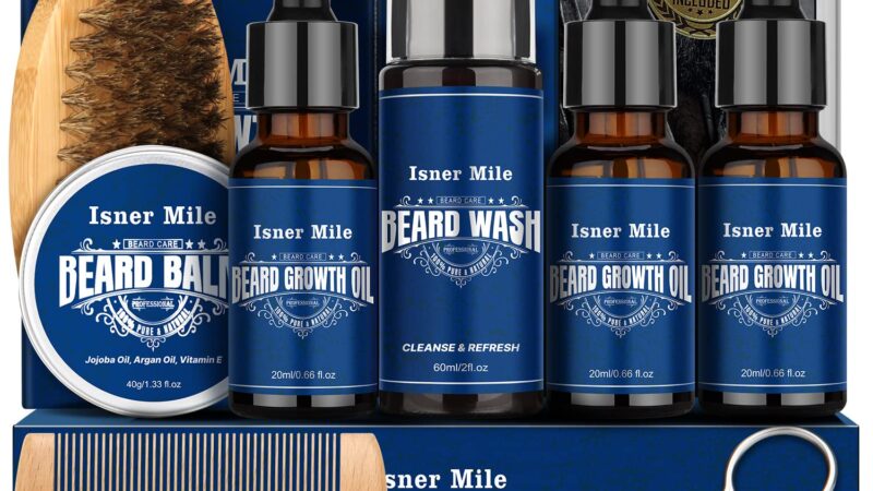 ISNER MILE Beard Growth Kit Review: Grow a Fuller and Healthier Beard
