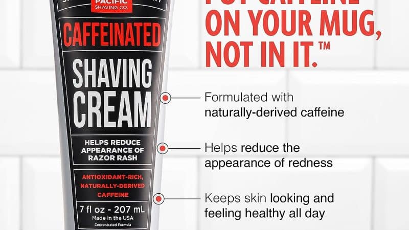 Pacific Shaving Company Caffeinated Shaving Cream: A Must-Have for a Refreshing and Nourishing Shave