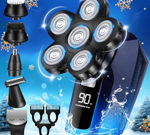FEZIHEGH 6-in-1 Electric Shaver for Bald Men: The Ultimate Head Shaving Solution