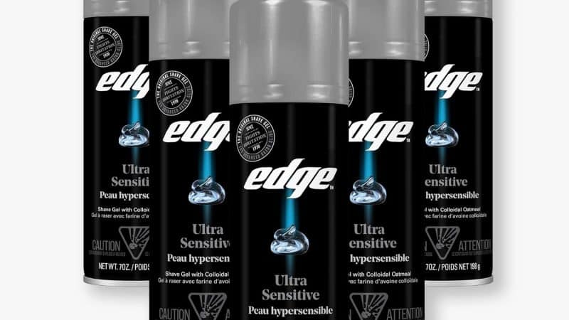 Edge Shave Gel for Men, Ultra Sensitive: A Review of the Ultimate Solution for Smooth and Irritation-Free Shaving