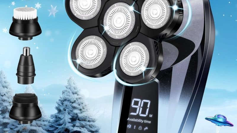 Maywiyi Head Shaver for Bald Men: The Ultimate 6-in-1 Grooming Solution