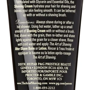 The Art of Shaving Shaving Cream for Men: A Luxurious and Effective Grooming Essential