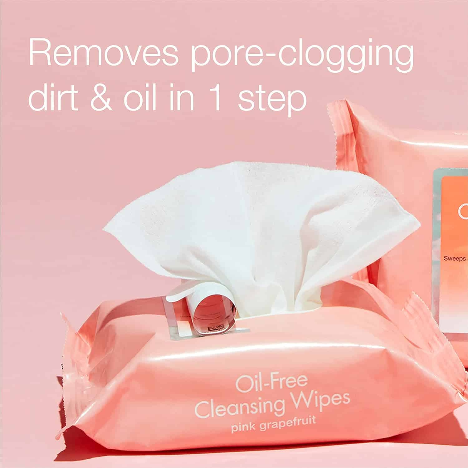Neutrogena Oil Free Facial Cleansing Makeup Wipes with Pink Grapefruit - A Must-Have for Acne Prone Skin